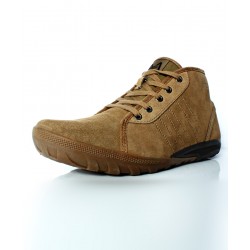 Dull Green Stitched Design Casual Shoes DR-314